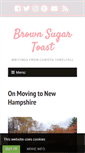 Mobile Screenshot of brownsugartoast.com